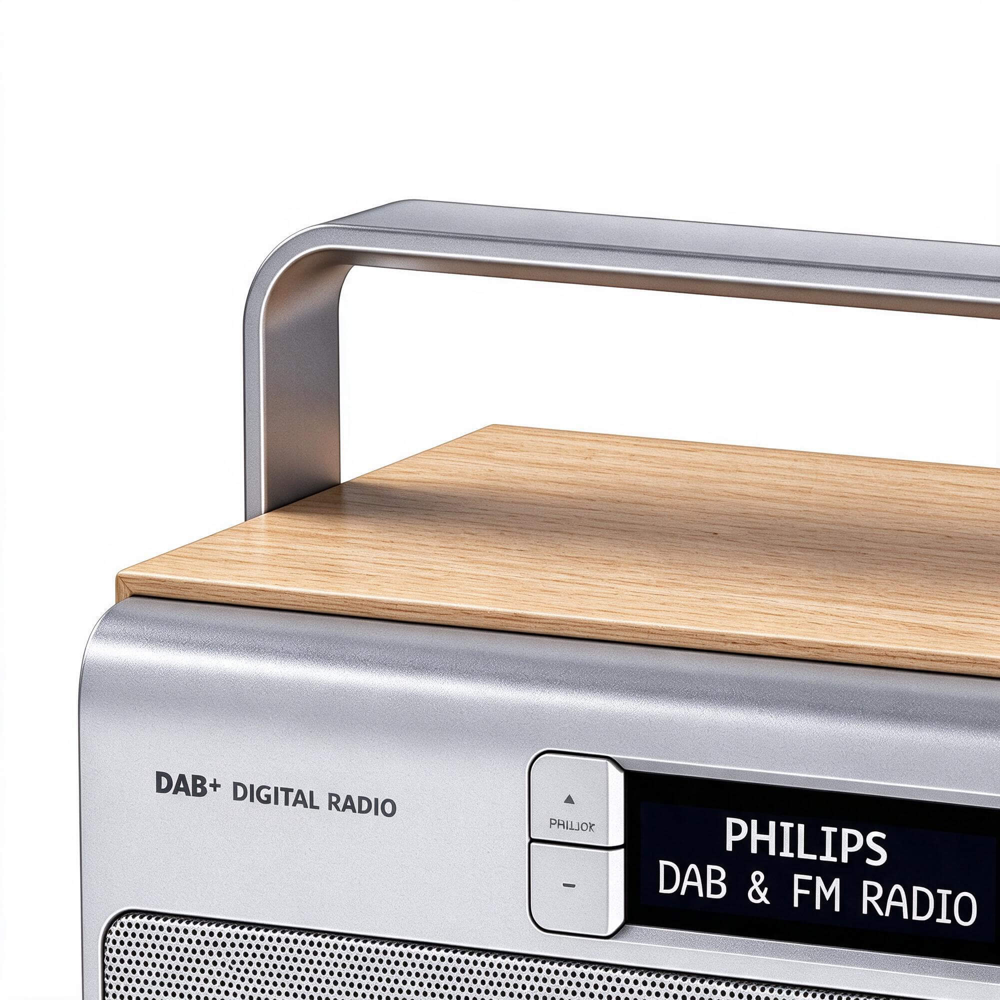 Philips DAB FM Portable Wooden Radio 3D Model 3D Model