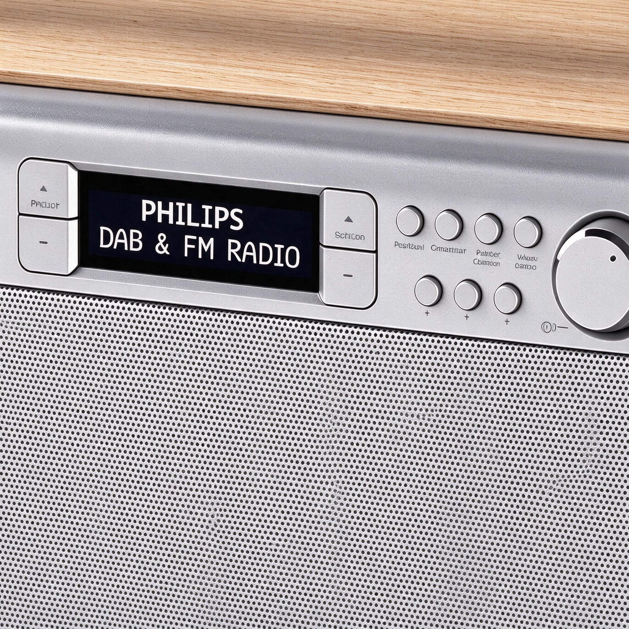 Philips DAB FM Portable Wooden Radio 3D Model 3D Model