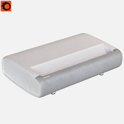Samsung ultra short throw projector 3d model
