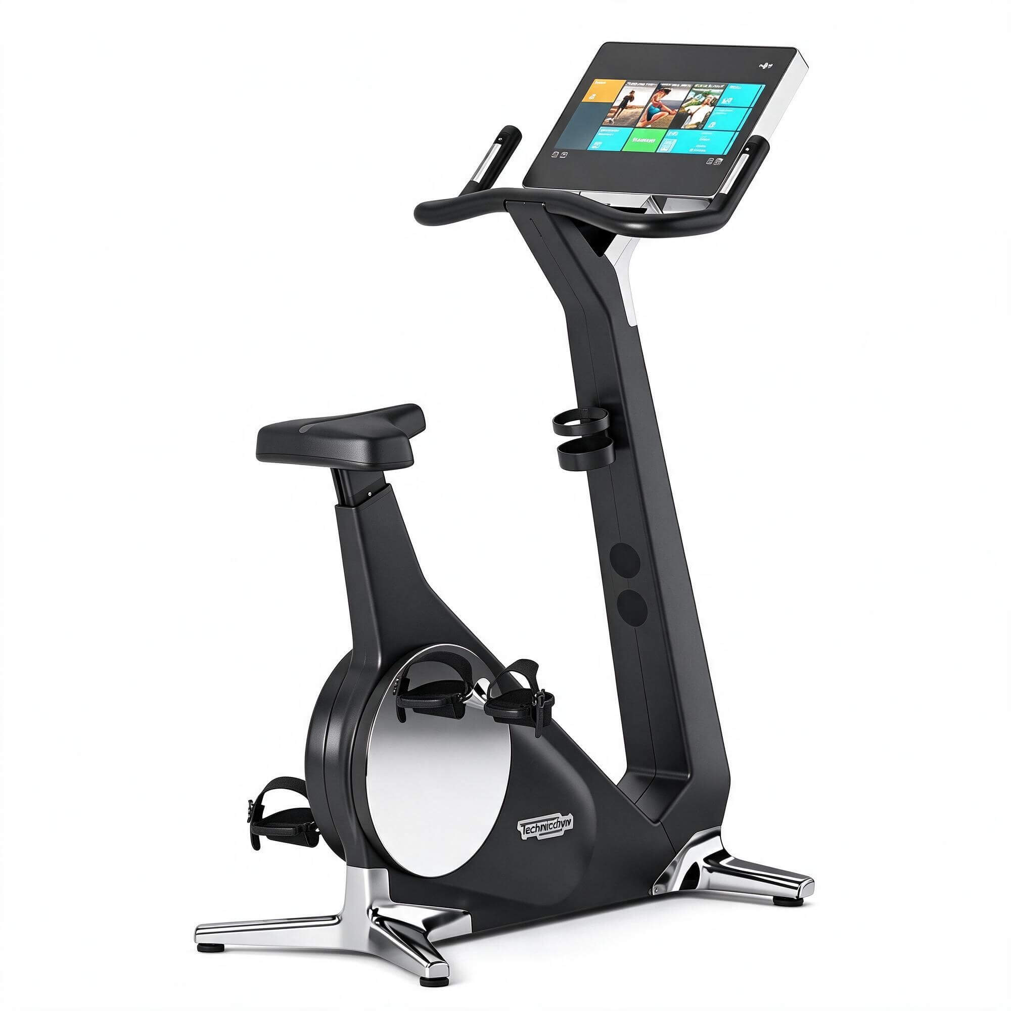 Technogym Upright Exercise Bike 3D Model Commercial Fitness 3D Model