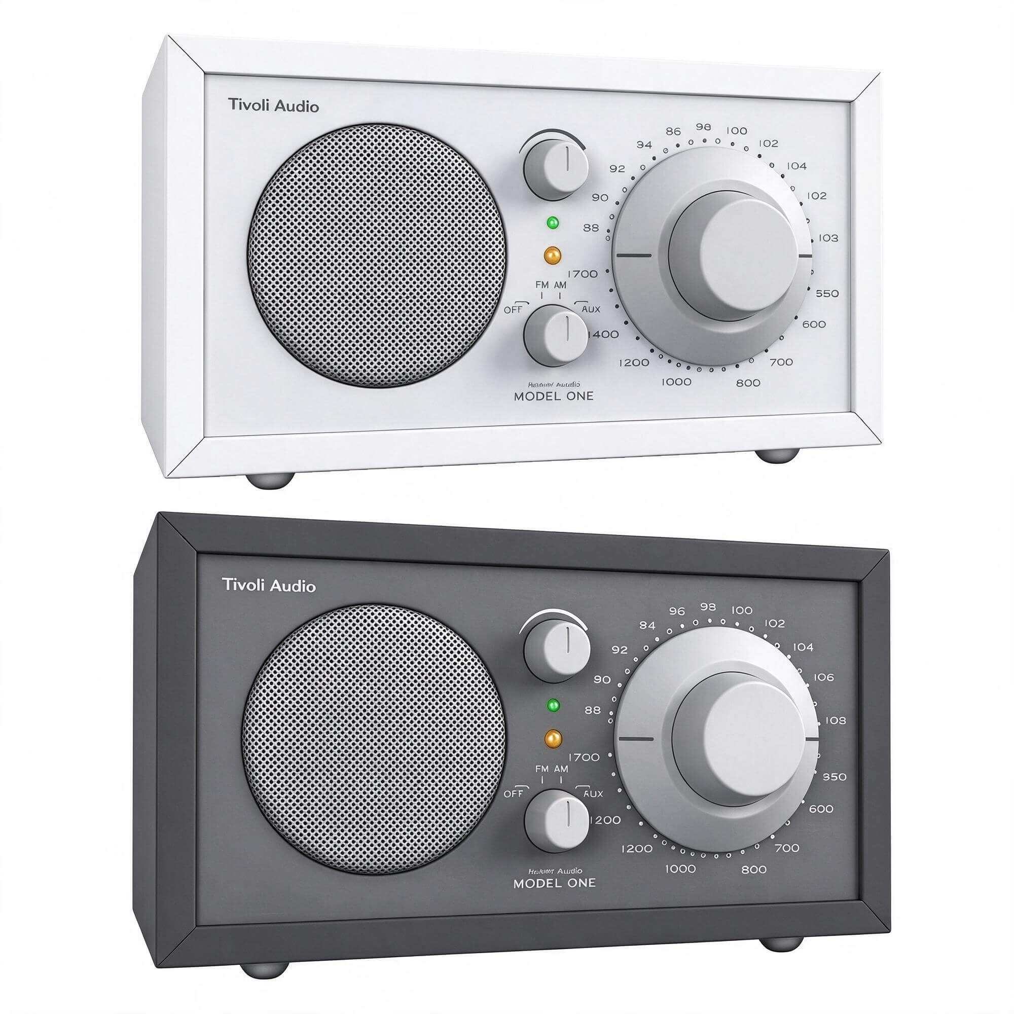Tivoli Audio Model One Radio Speaker Two Color 3D Model 3D Model