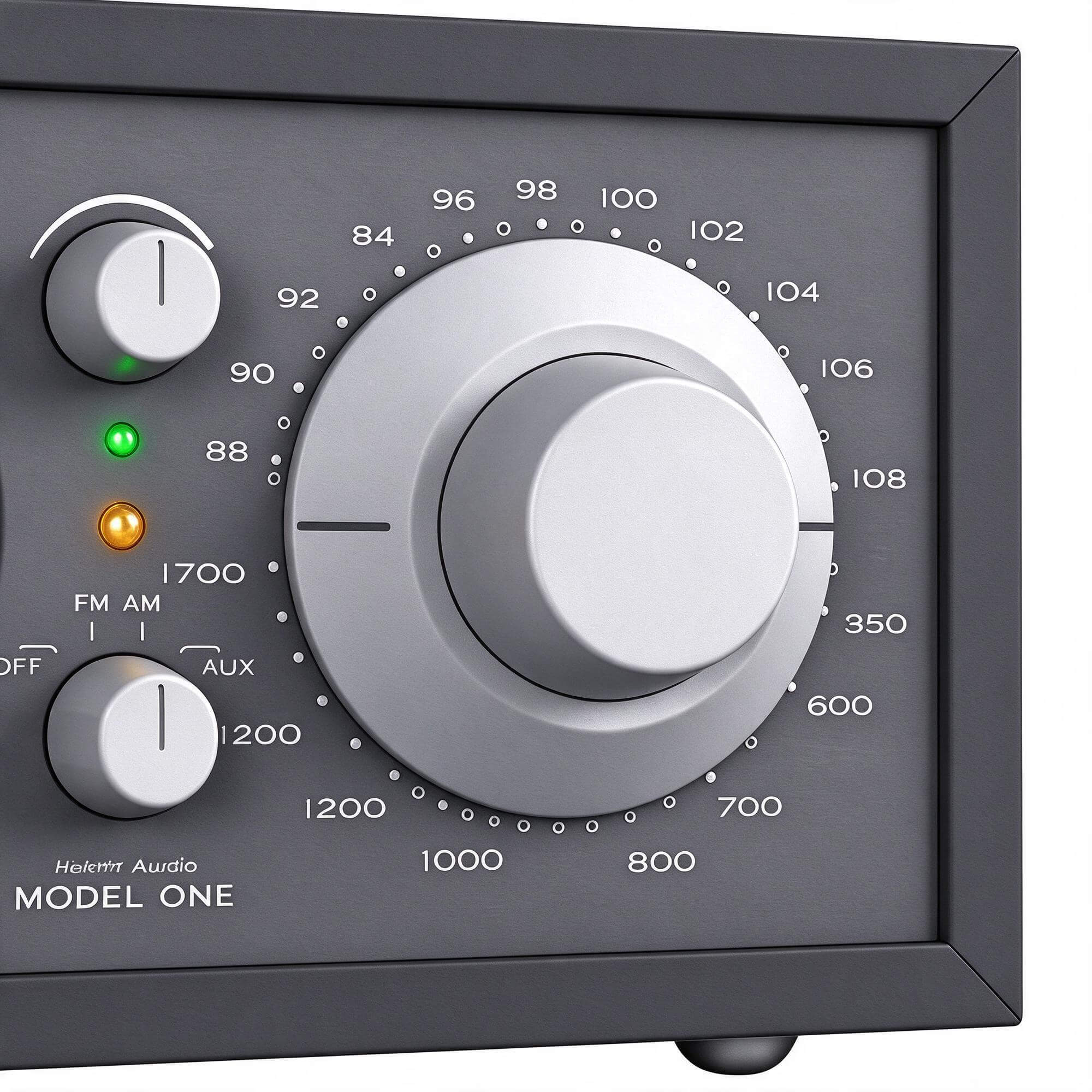 Tivoli Audio Model One Radio Speaker Two Color 3D Model 3D Model
