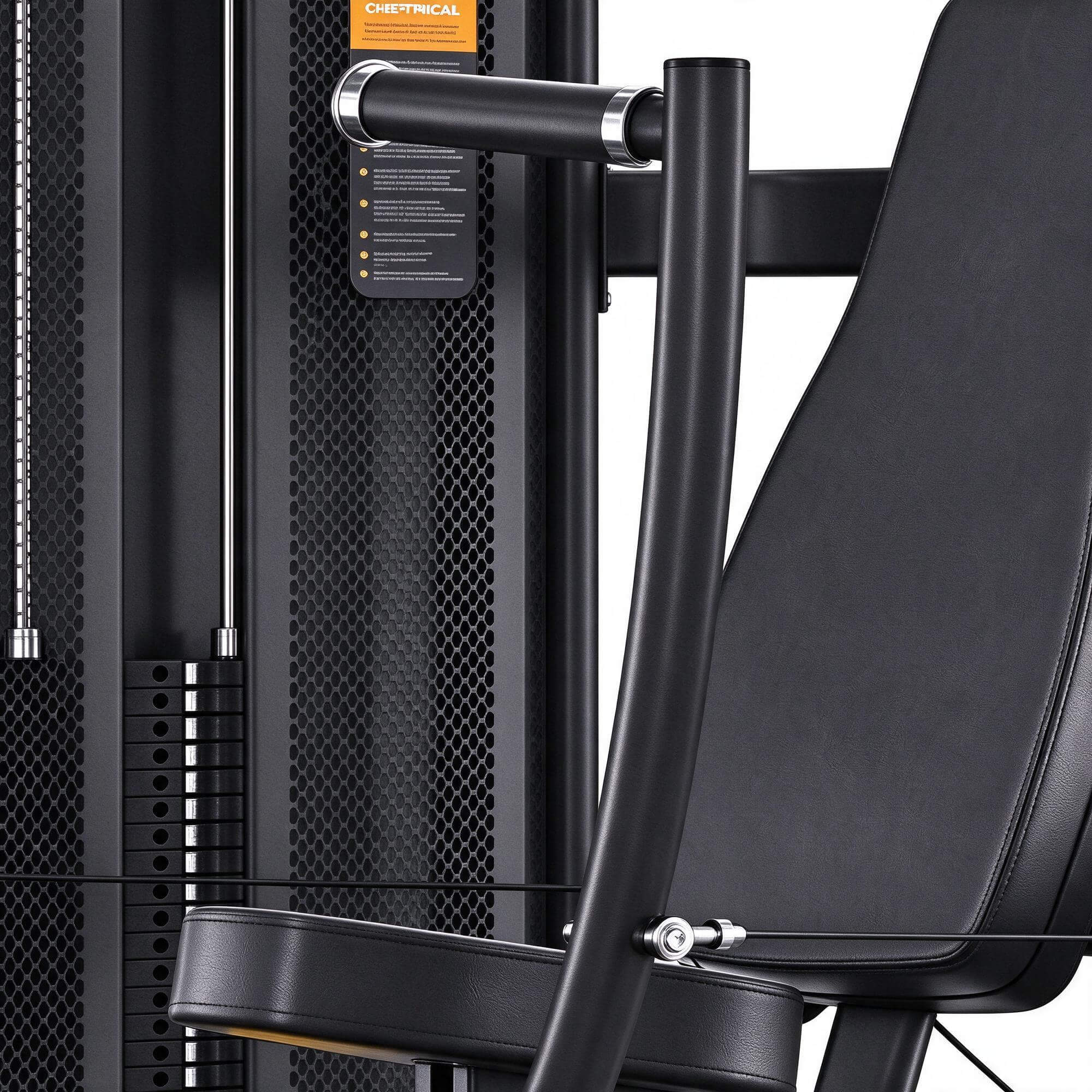 Vertical Chest Press Gym Machine 3D model 3D Model