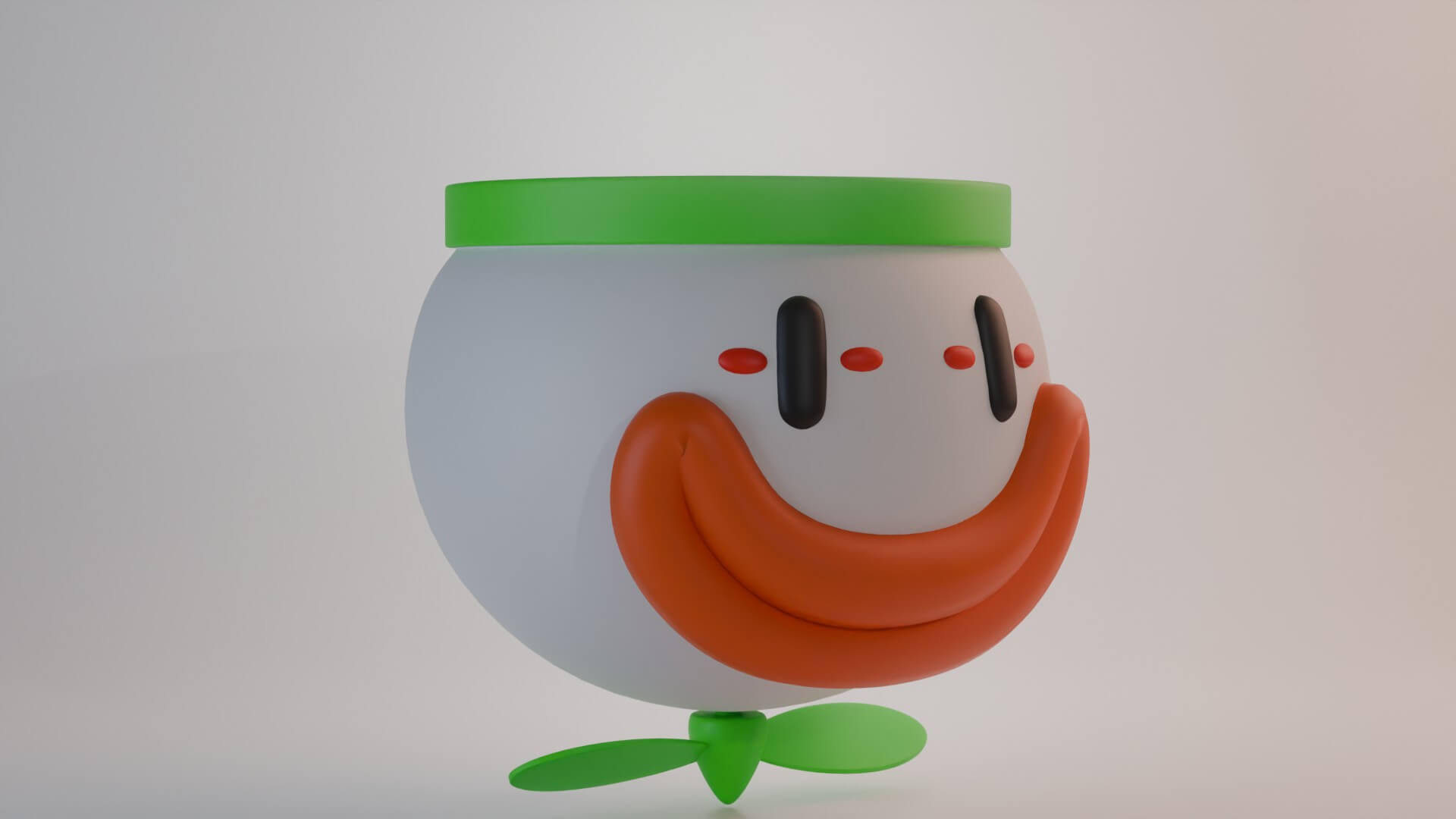 Helikoopa - Super Mario Bros 3D Model
