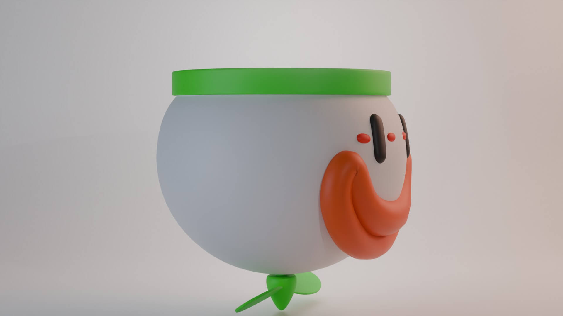 Helikoopa - Super Mario Bros 3D Model