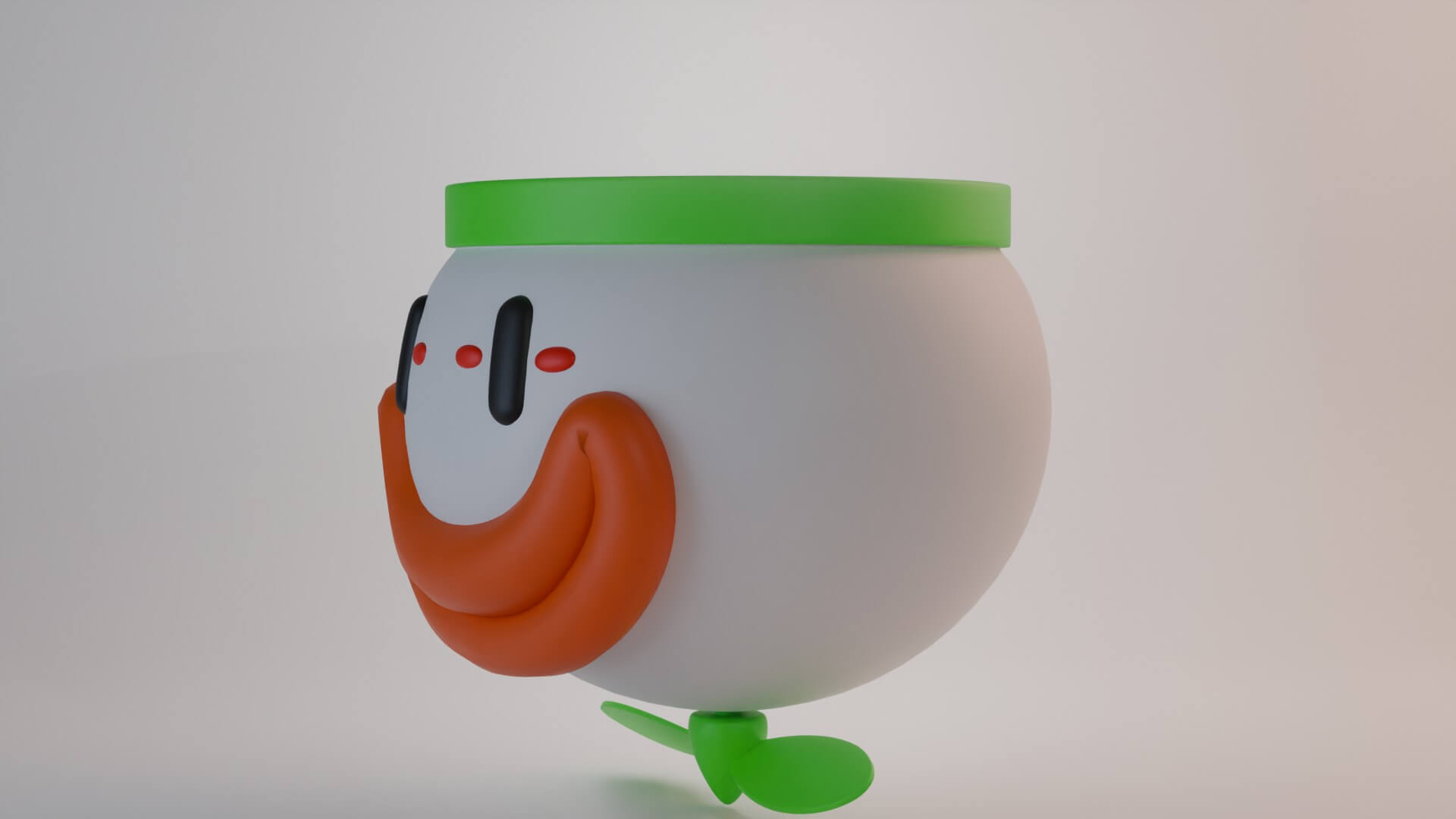 Helikoopa - Super Mario Bros 3D Model
