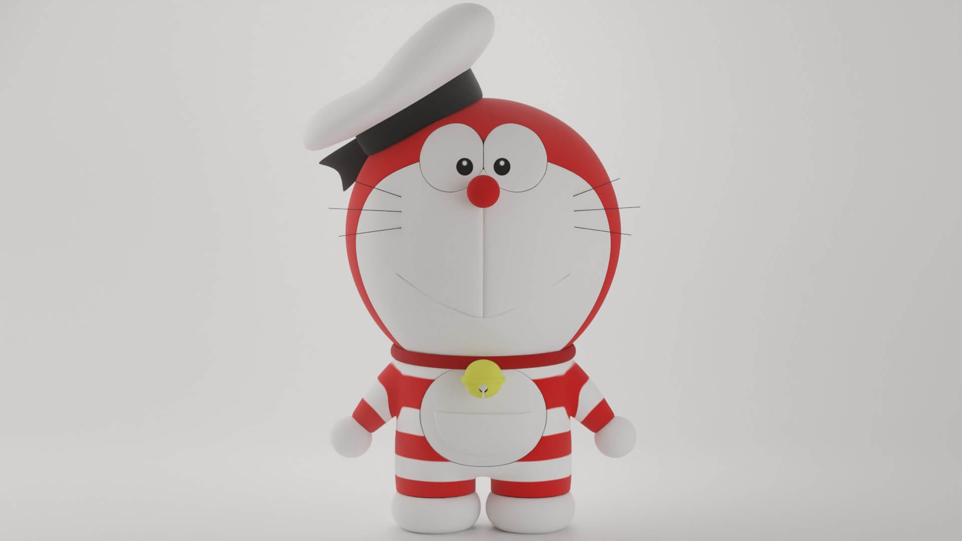 Mini Doraemon 3D Model