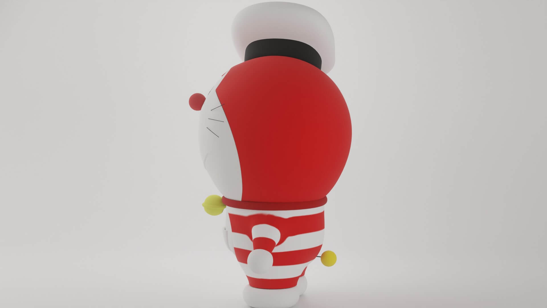 Mini Doraemon 3D Model