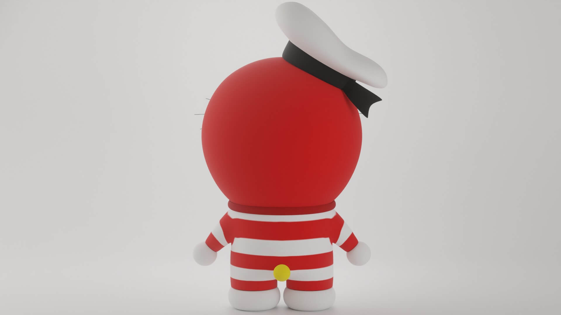 Mini Doraemon 3D Model