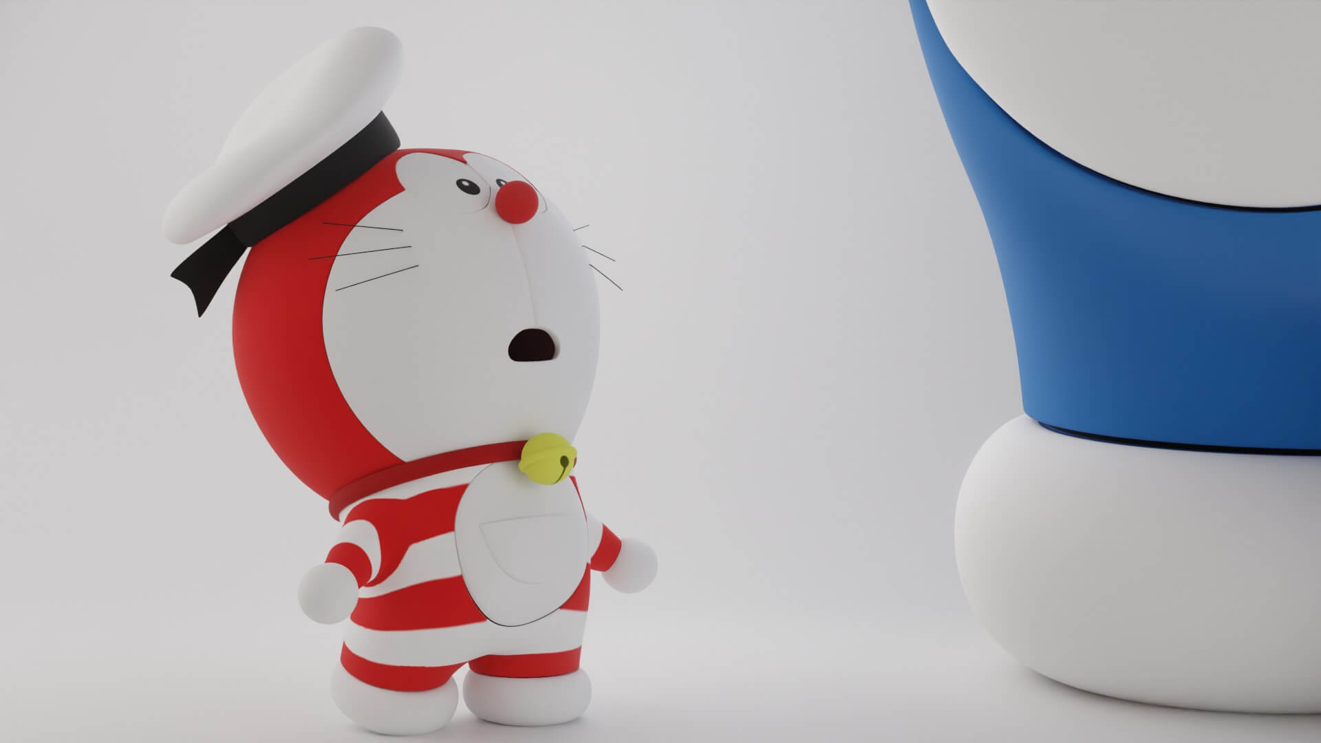 Mini Doraemon 3D Model