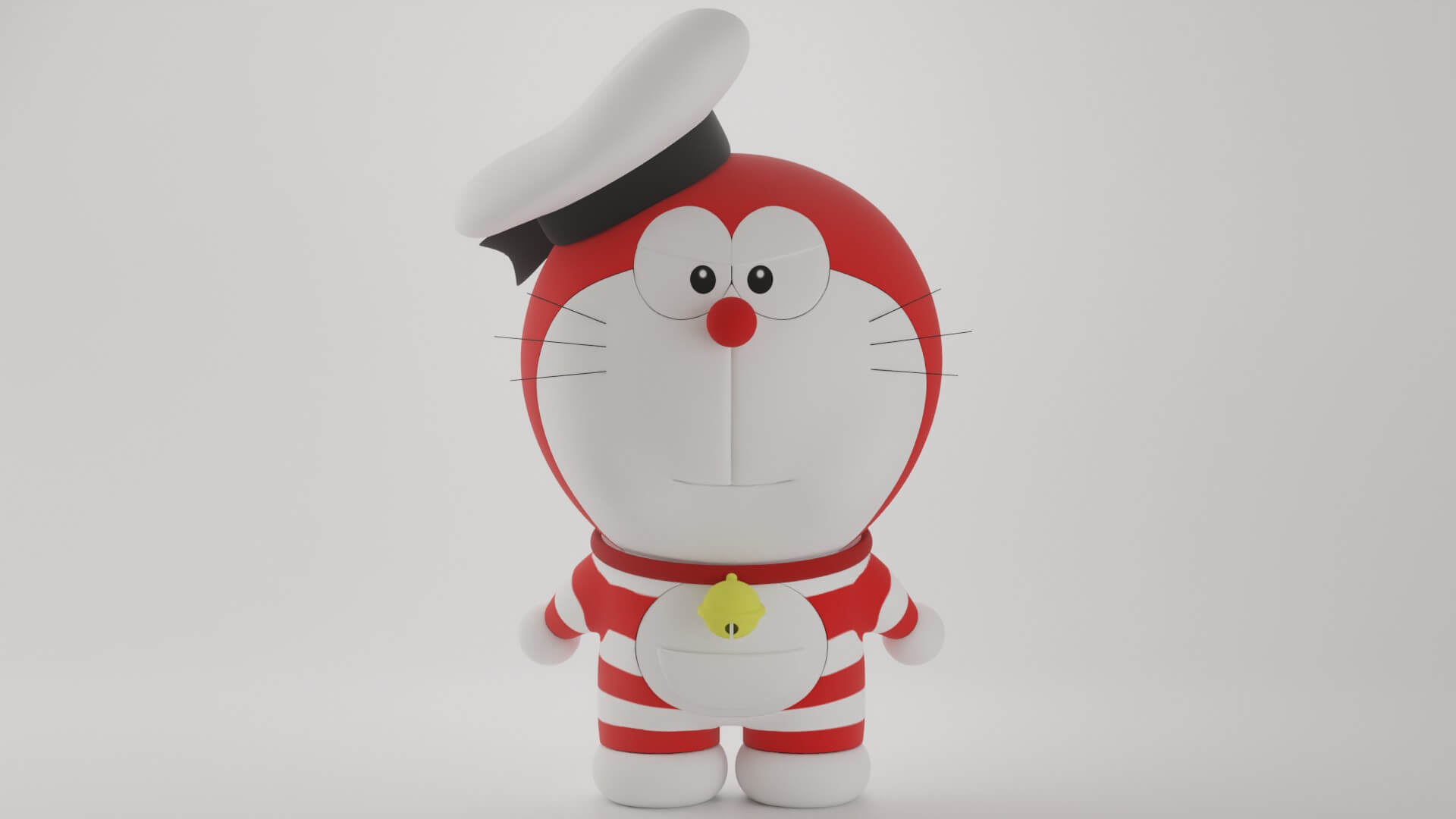 Mini Doraemon 3D Model