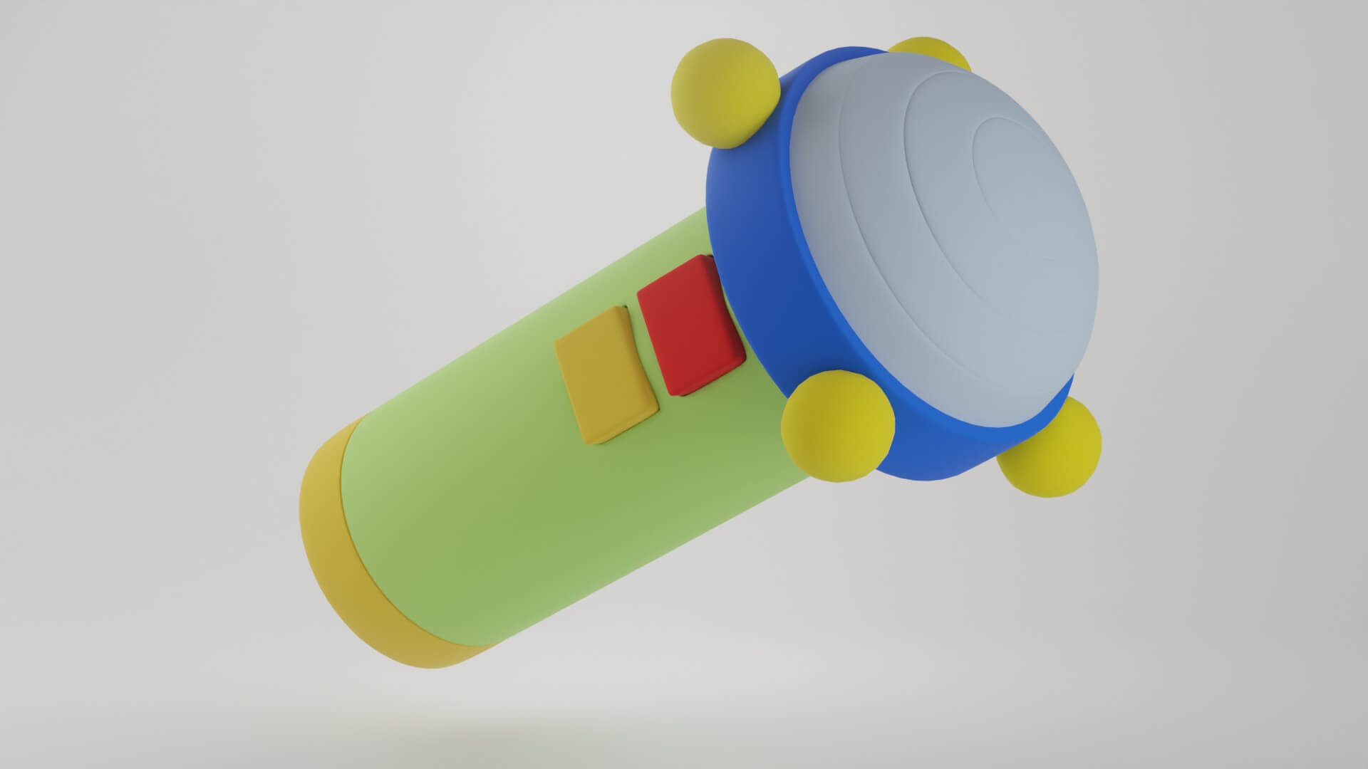 Mini Doraemon 3D Model