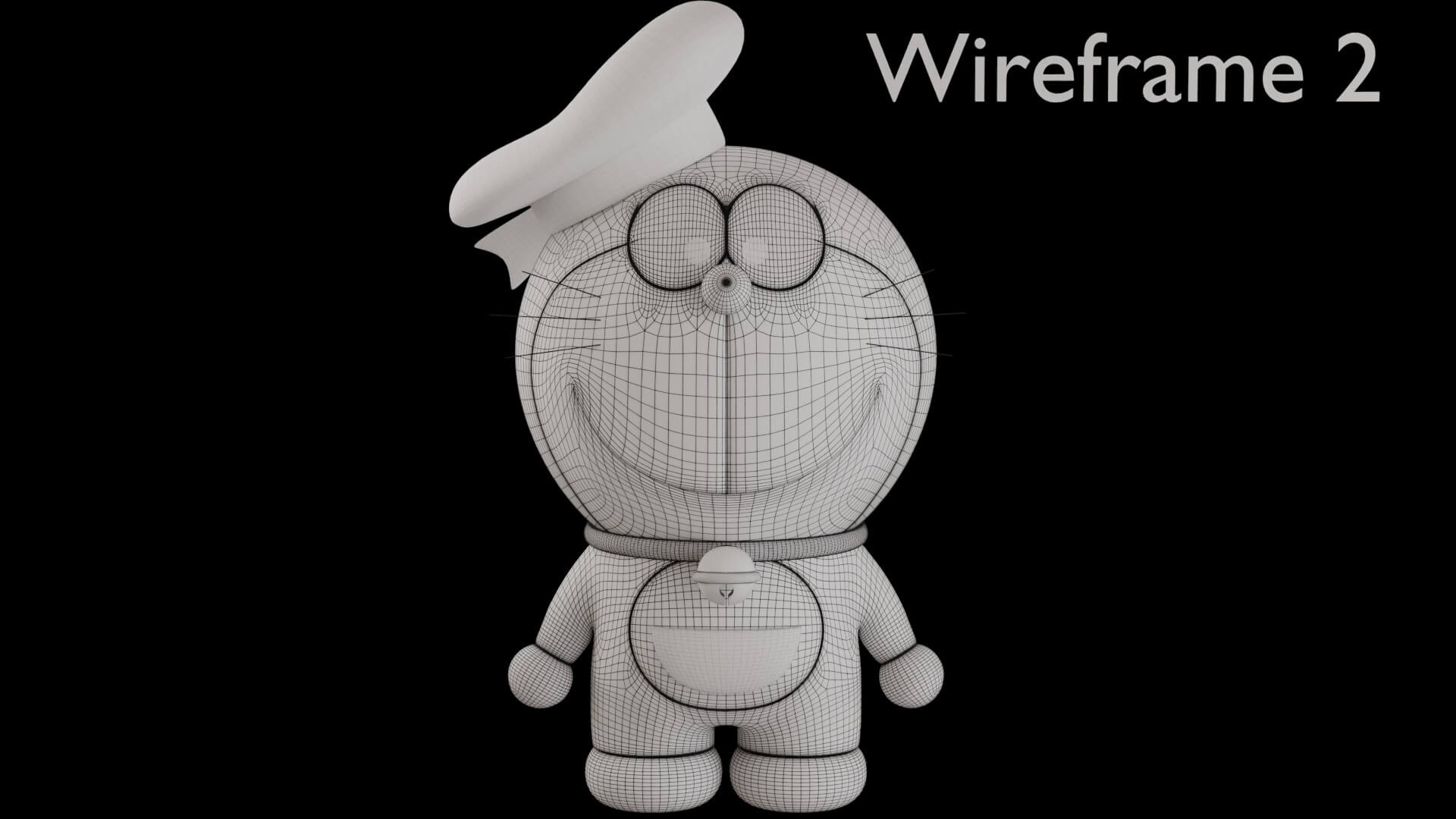 Mini Doraemon 3D Model