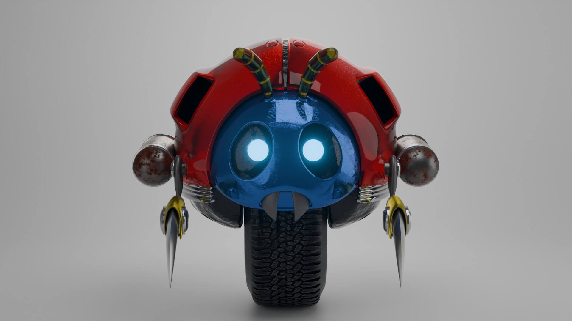 Motobug - Sonic 3D Model