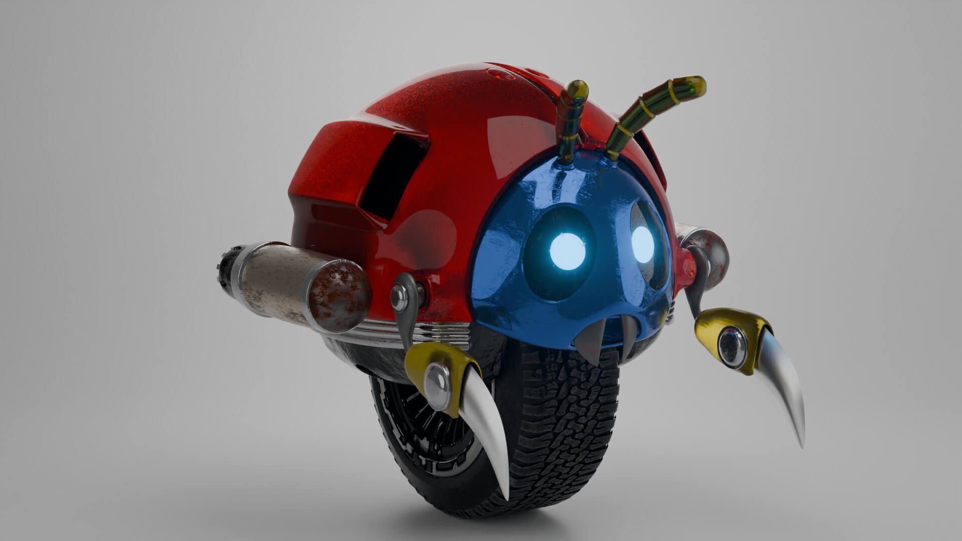 Motobug - Sonic 3D Model