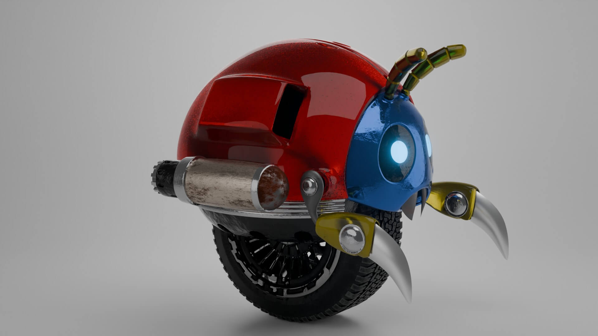 Motobug - Sonic 3D Model