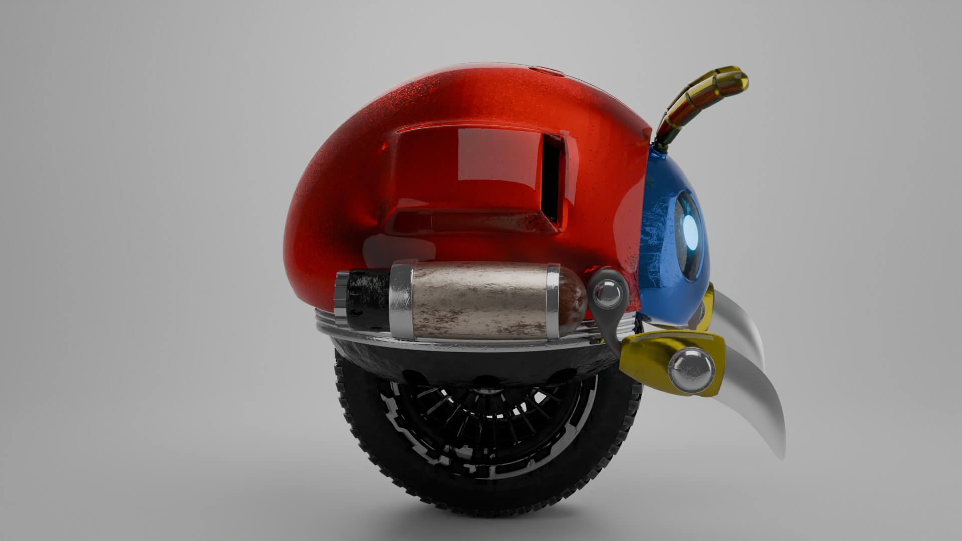 Motobug - Sonic 3D Model