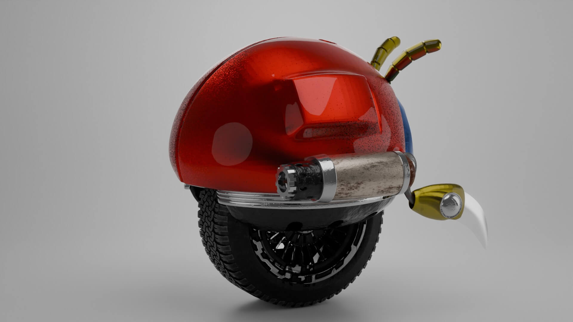 Motobug - Sonic 3D Model