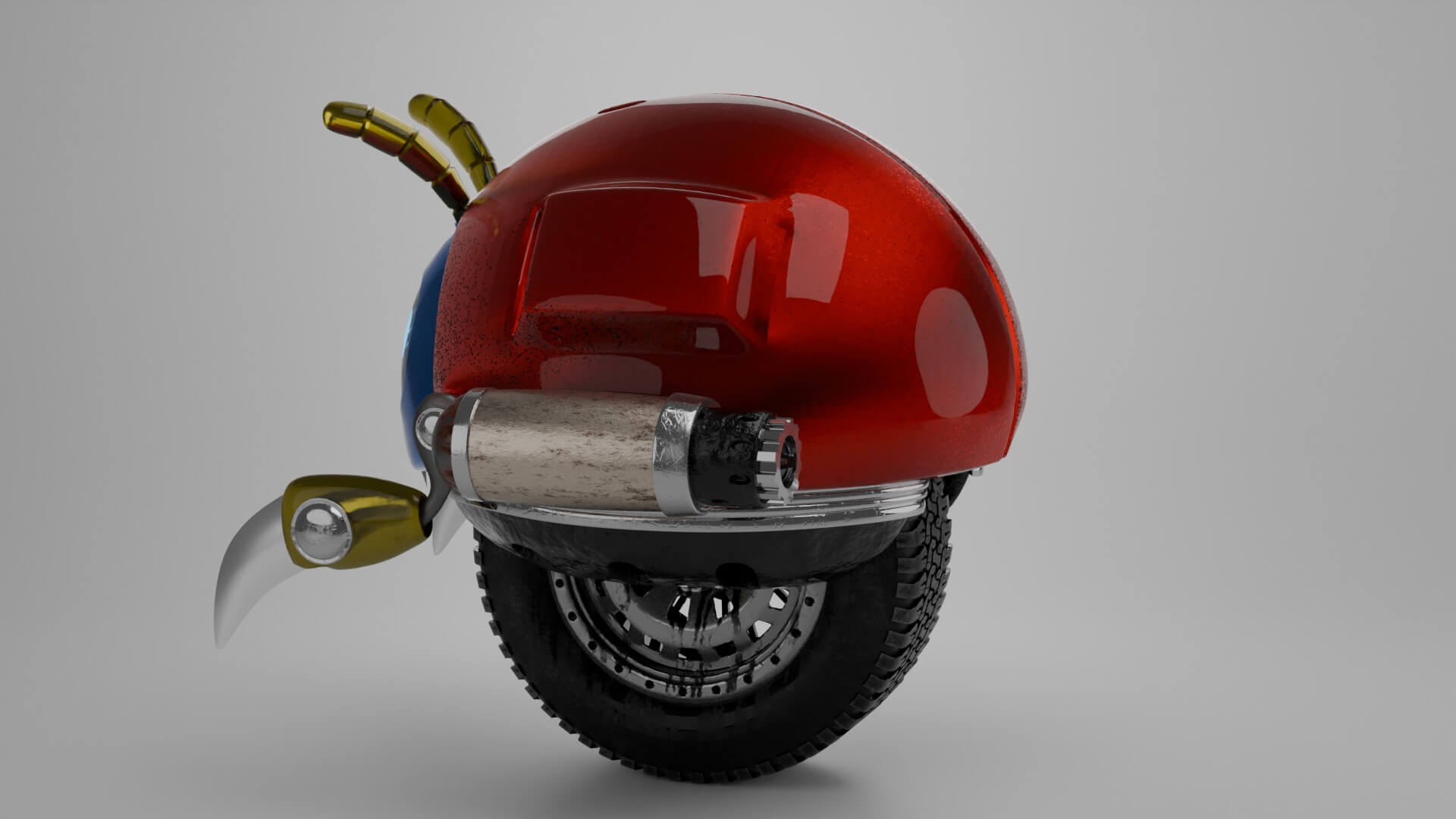 Motobug - Sonic 3D Model