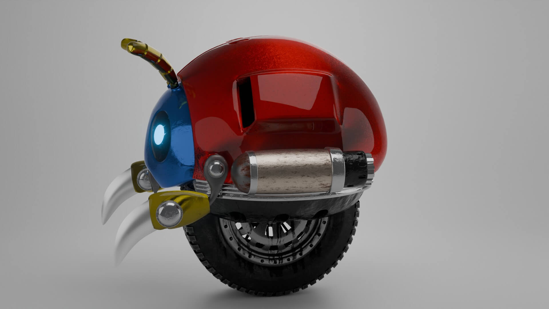Motobug - Sonic 3D Model