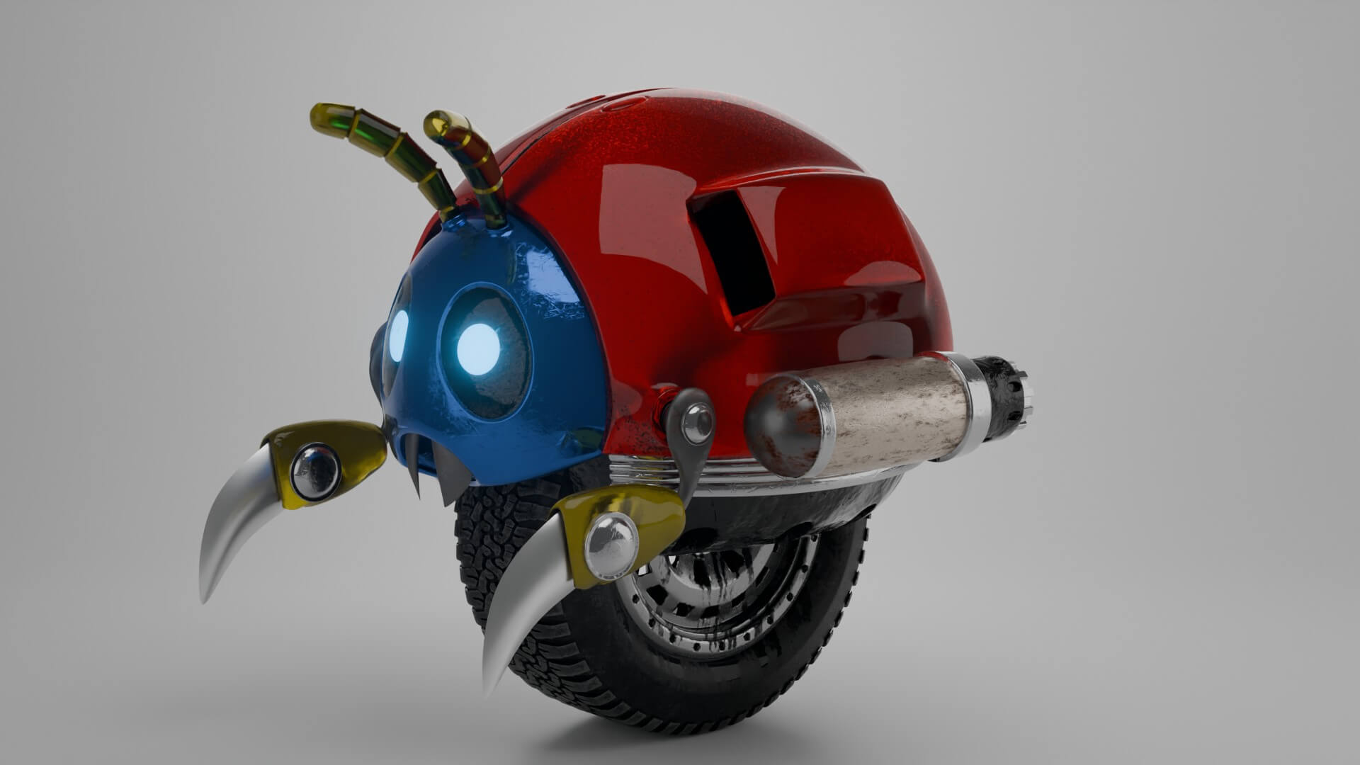Motobug - Sonic 3D Model