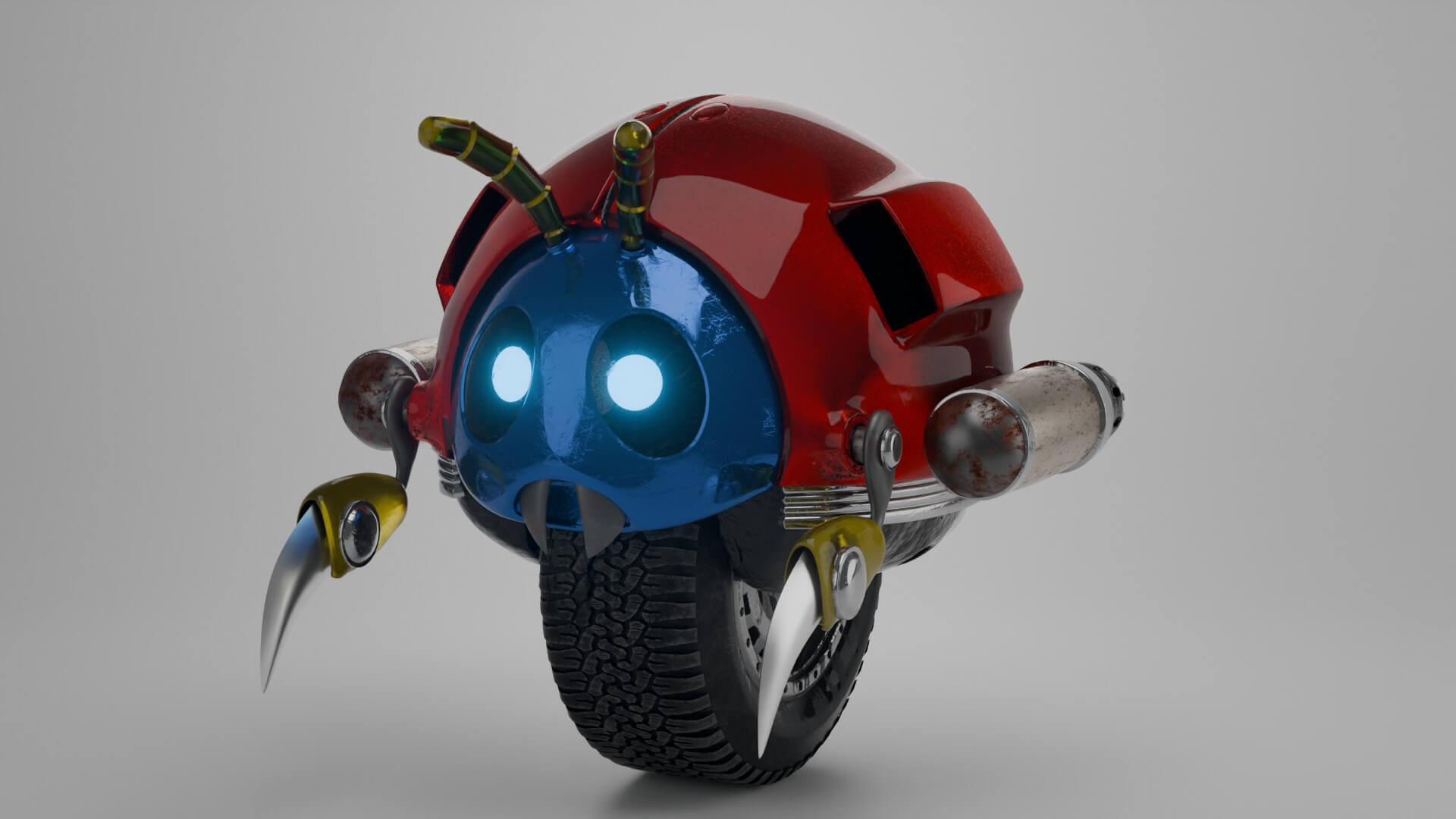 Motobug - Sonic 3D Model