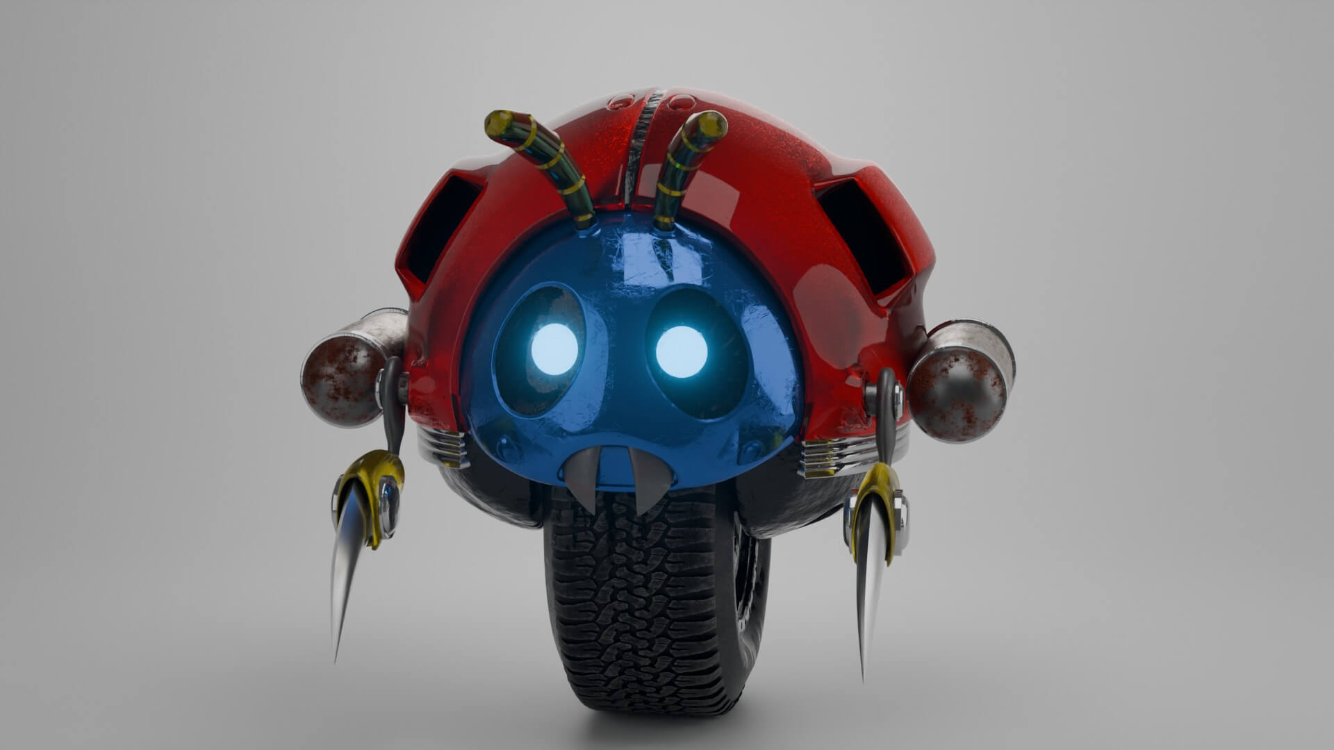 Motobug - Sonic 3D Model