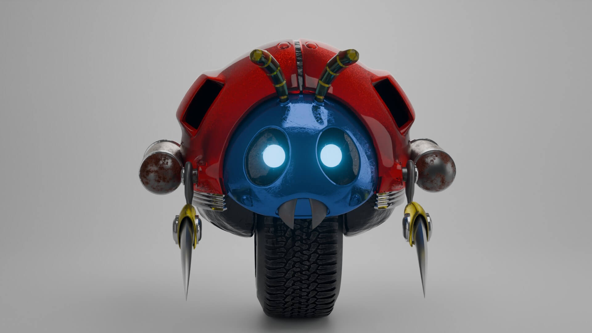 Motobug - Sonic 3D Model