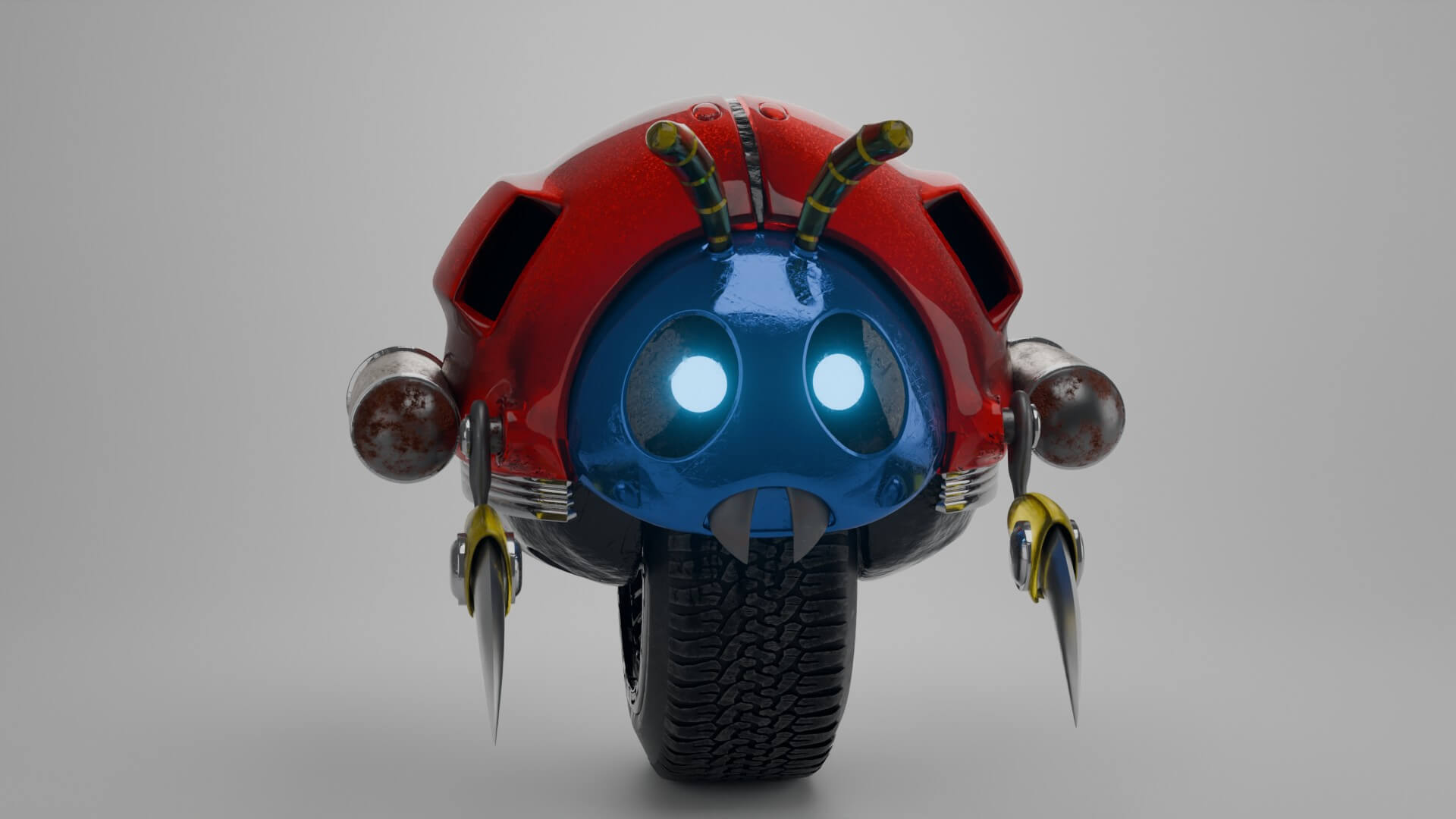 Motobug - Sonic 3D Model