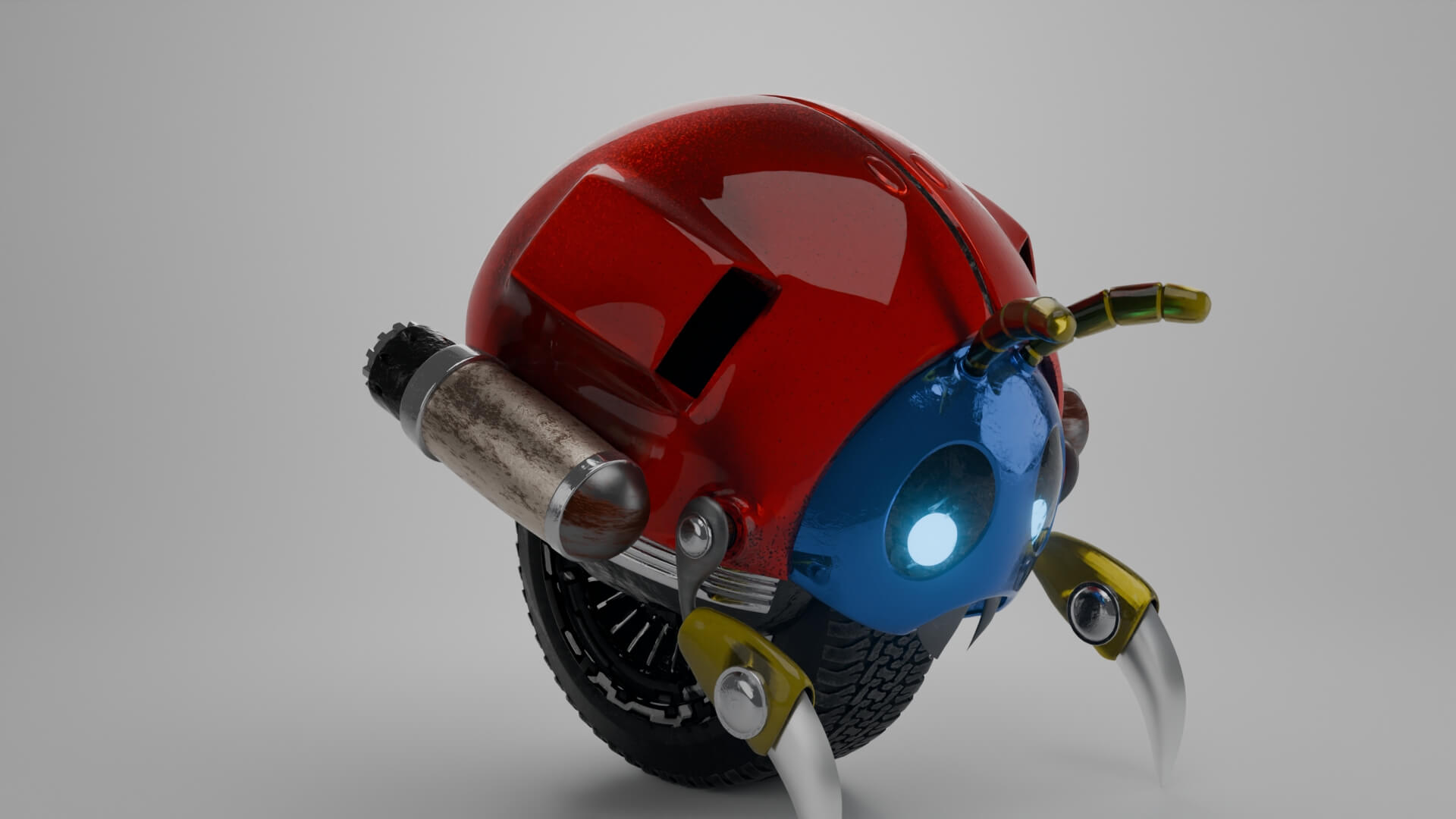 Motobug - Sonic 3D Model
