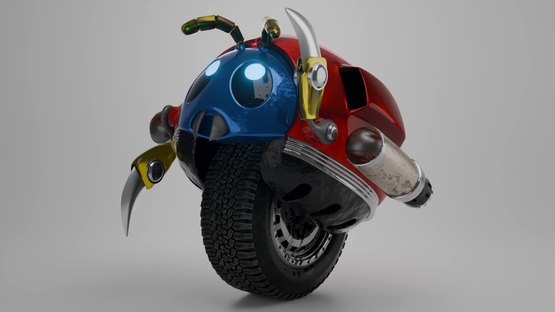 Motobug - Sonic 3D Model