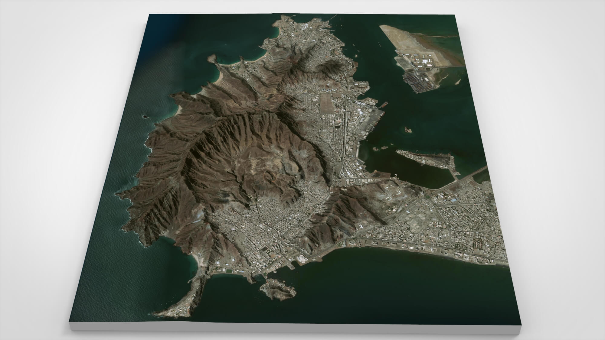 Cityscape Aden Emen 3D Model