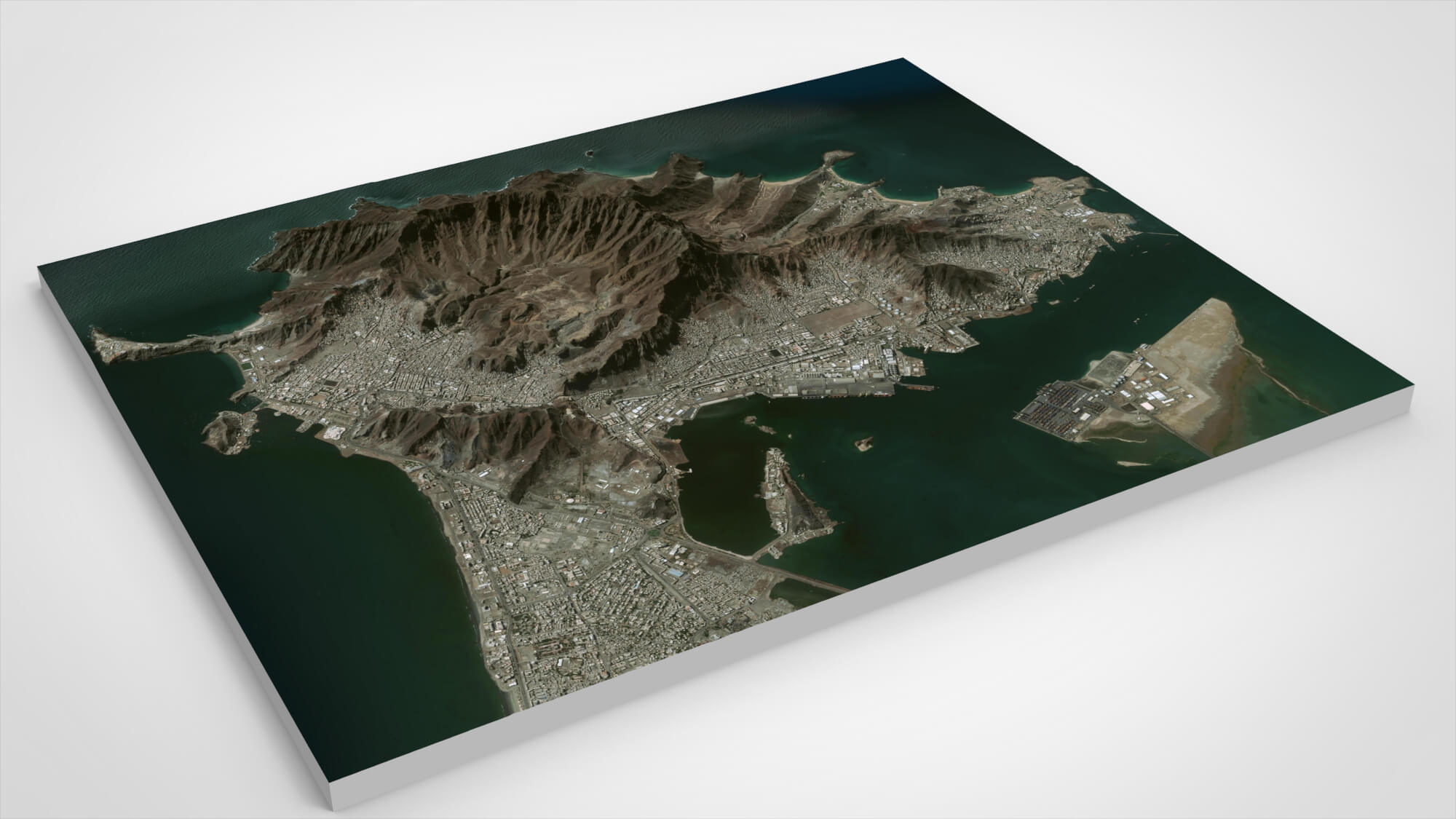 Cityscape Aden Emen 3D Model