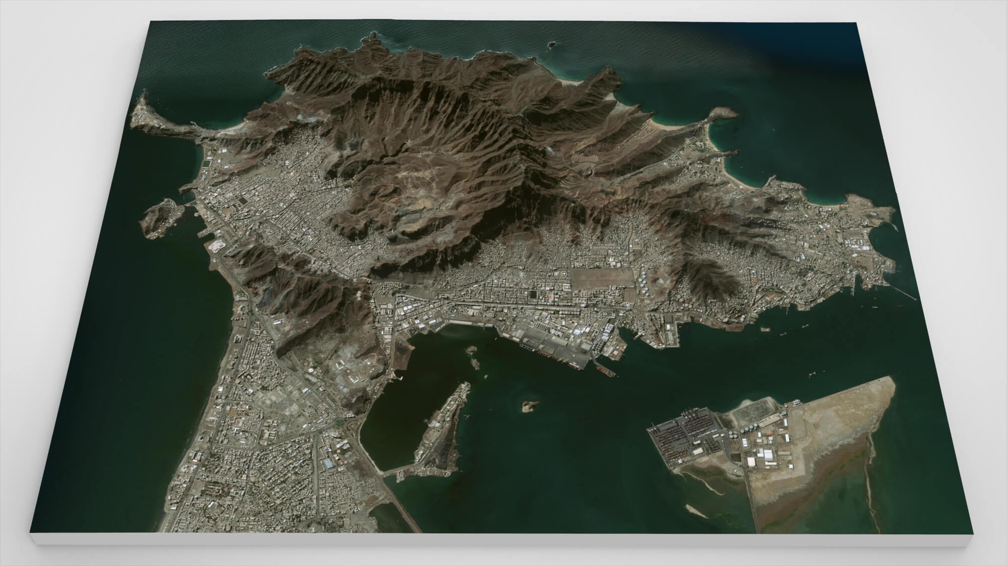 Cityscape Aden Emen 3D Model