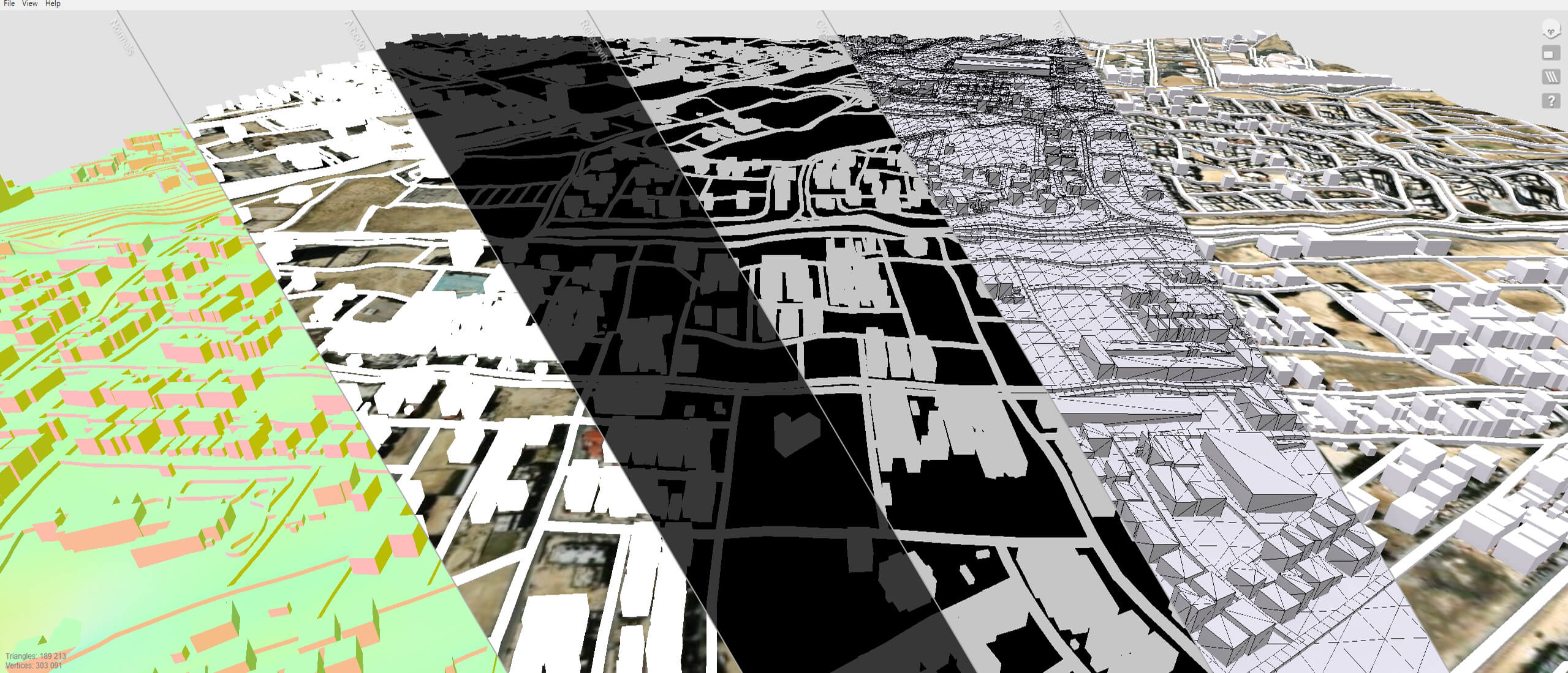 Cityscape Dammam Saudi Arabia 3D Model