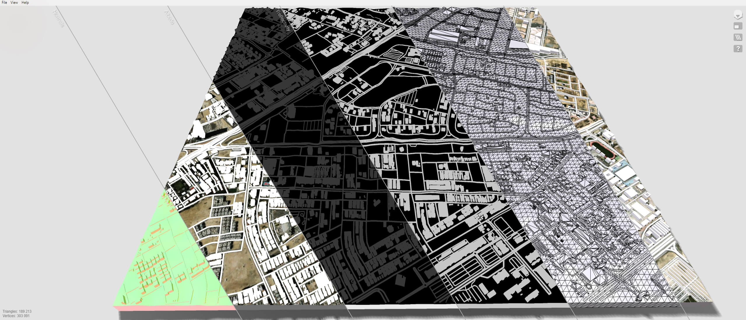 Cityscape Dammam Saudi Arabia 3D Model