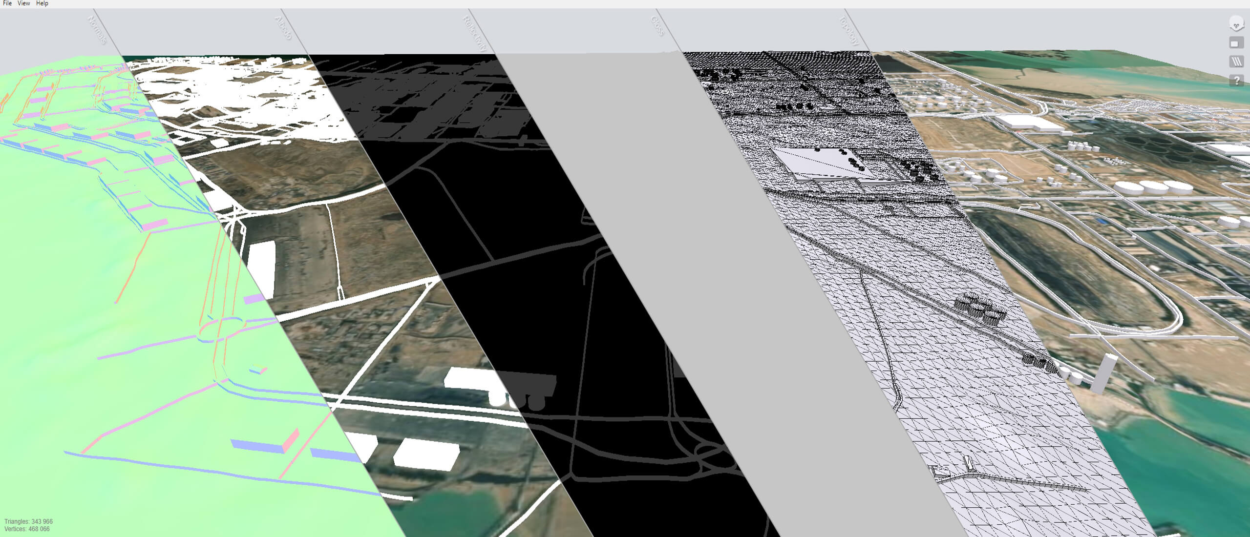 Imam Khomeini Port Special Economic Zone 3D Model 3D Model