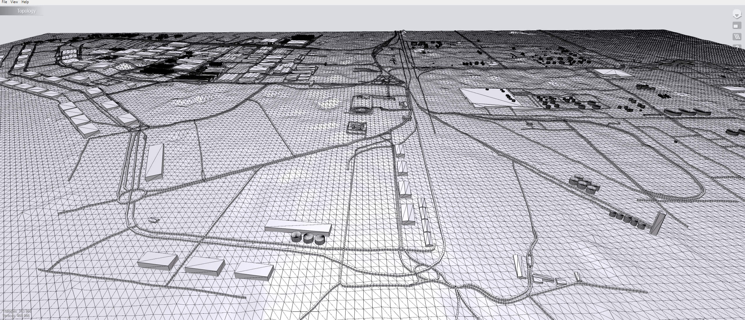 Imam Khomeini Port Special Economic Zone 3D Model 3D Model