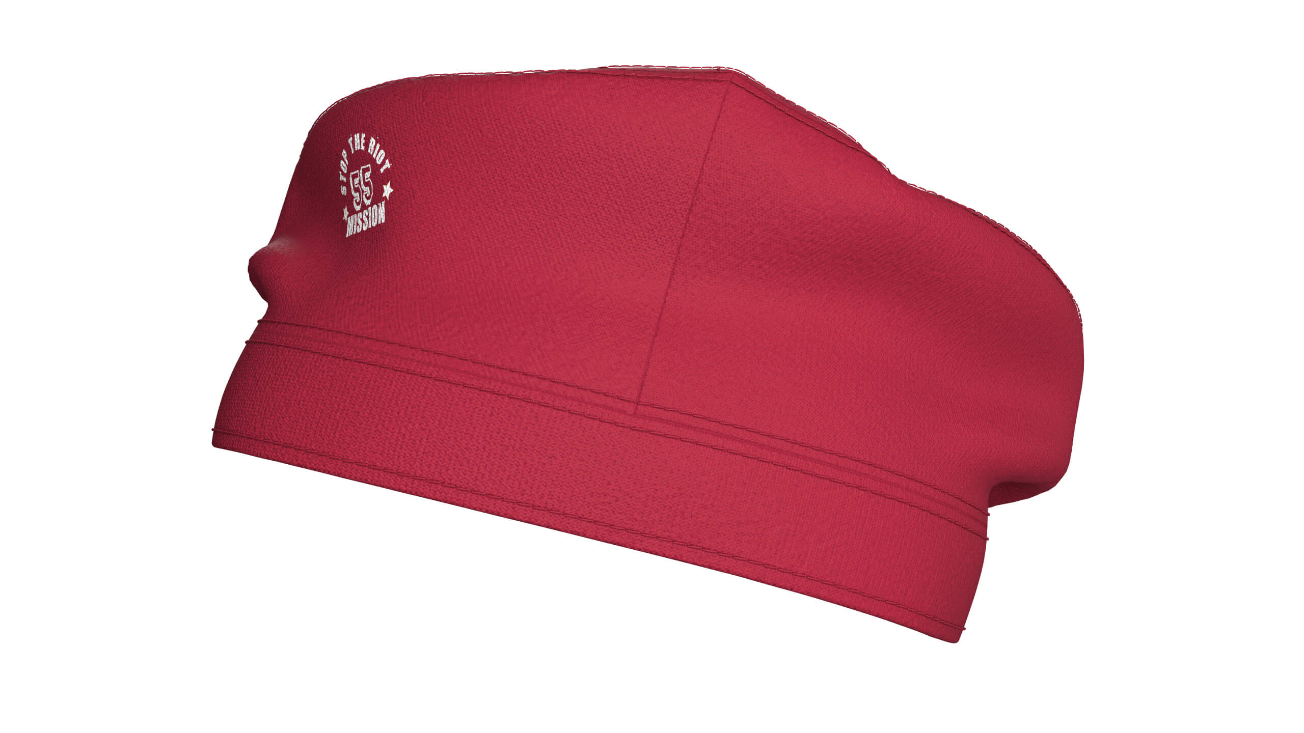 Girls Beret Cap 3D Model
