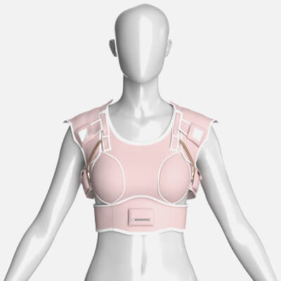 Girls Chest Chain Crop Top