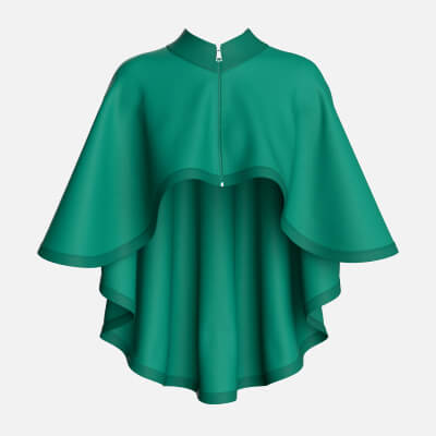 Girls HighLow Poncho