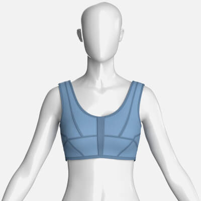 Girls Sports Bralette Top