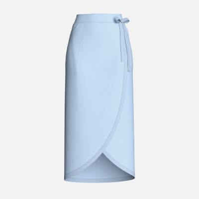 Girls Tulip-Hem Skirt