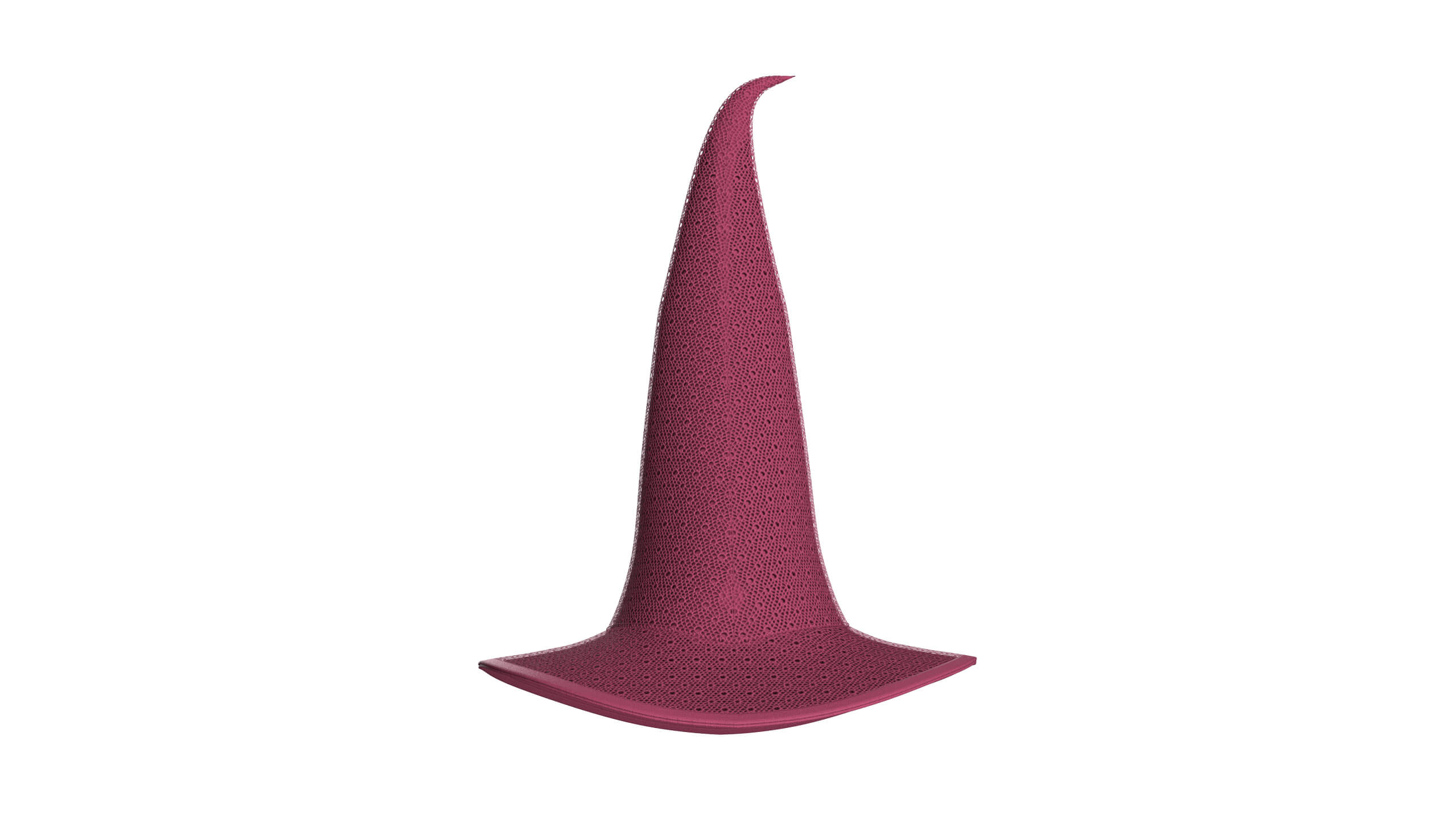 Girls Witch Hat 3D Model