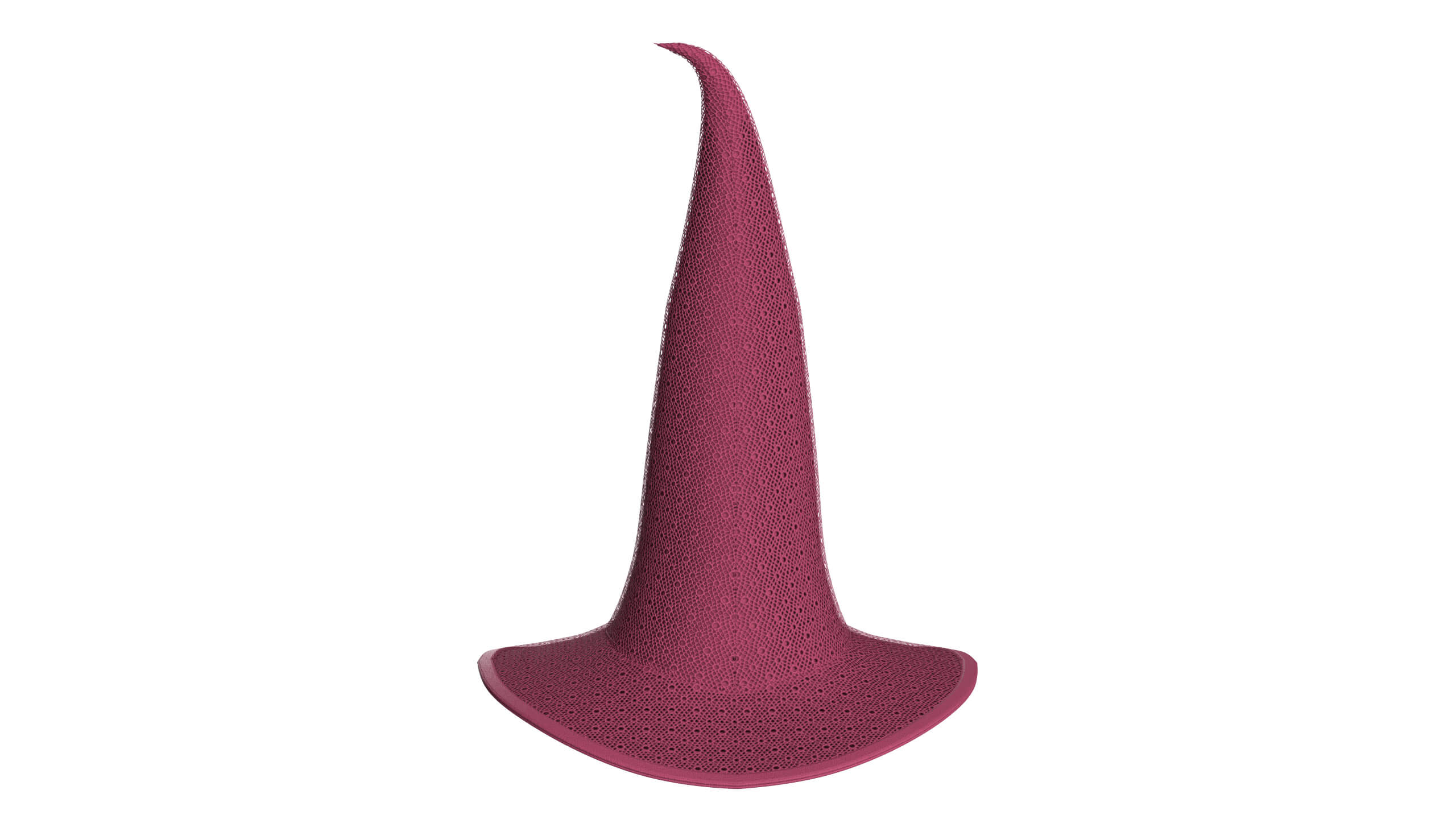 Girls Witch Hat 3D Model