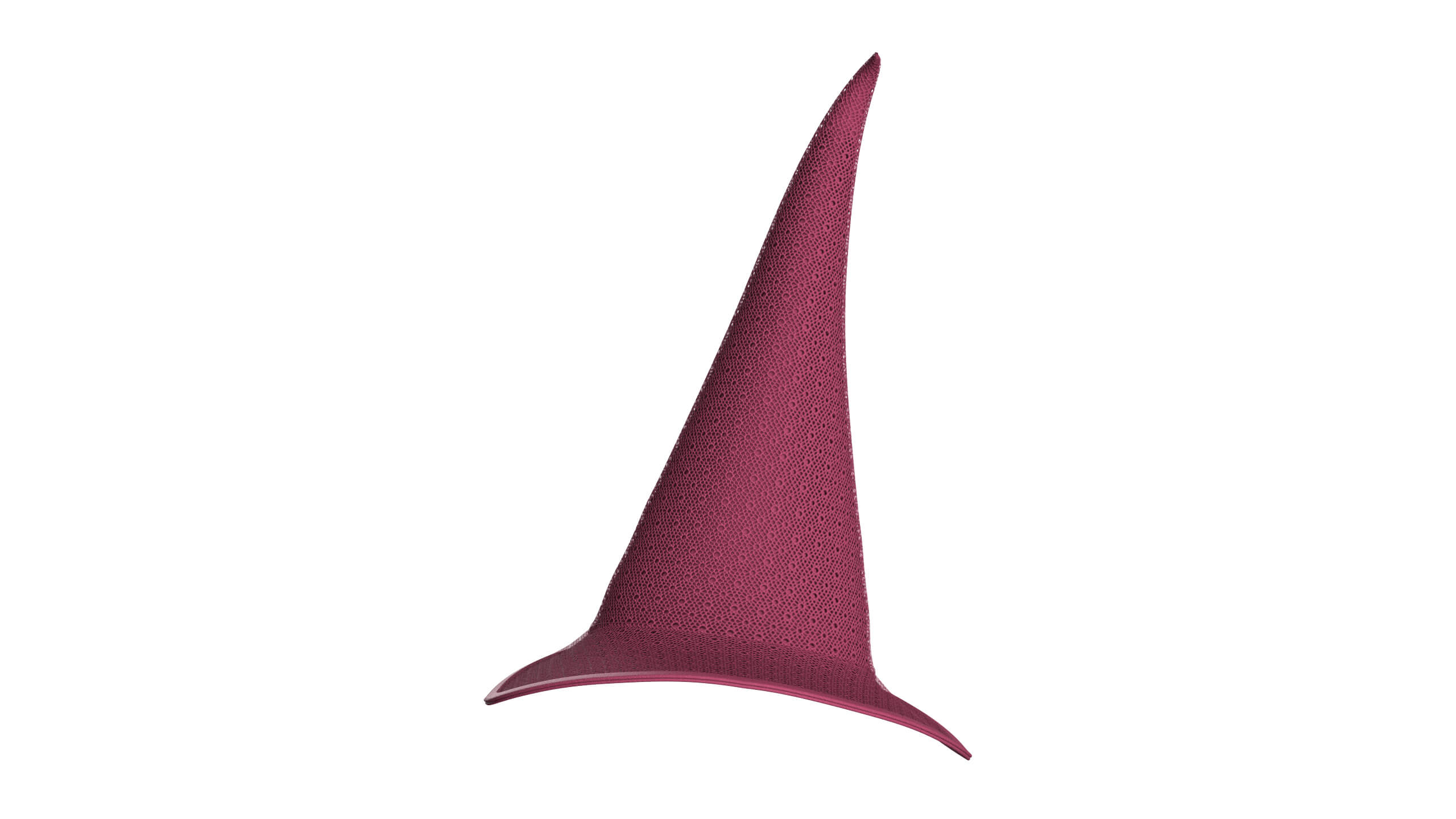 Girls Witch Hat 3D Model