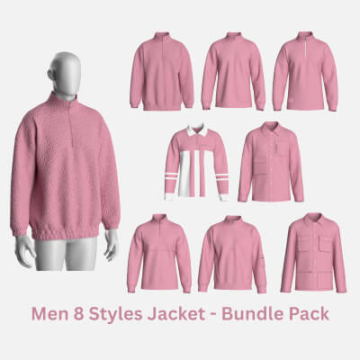 Men 8 Styles Jacket - Bundle Pack