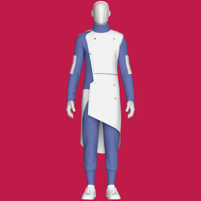 Men Assassin Outfit V4