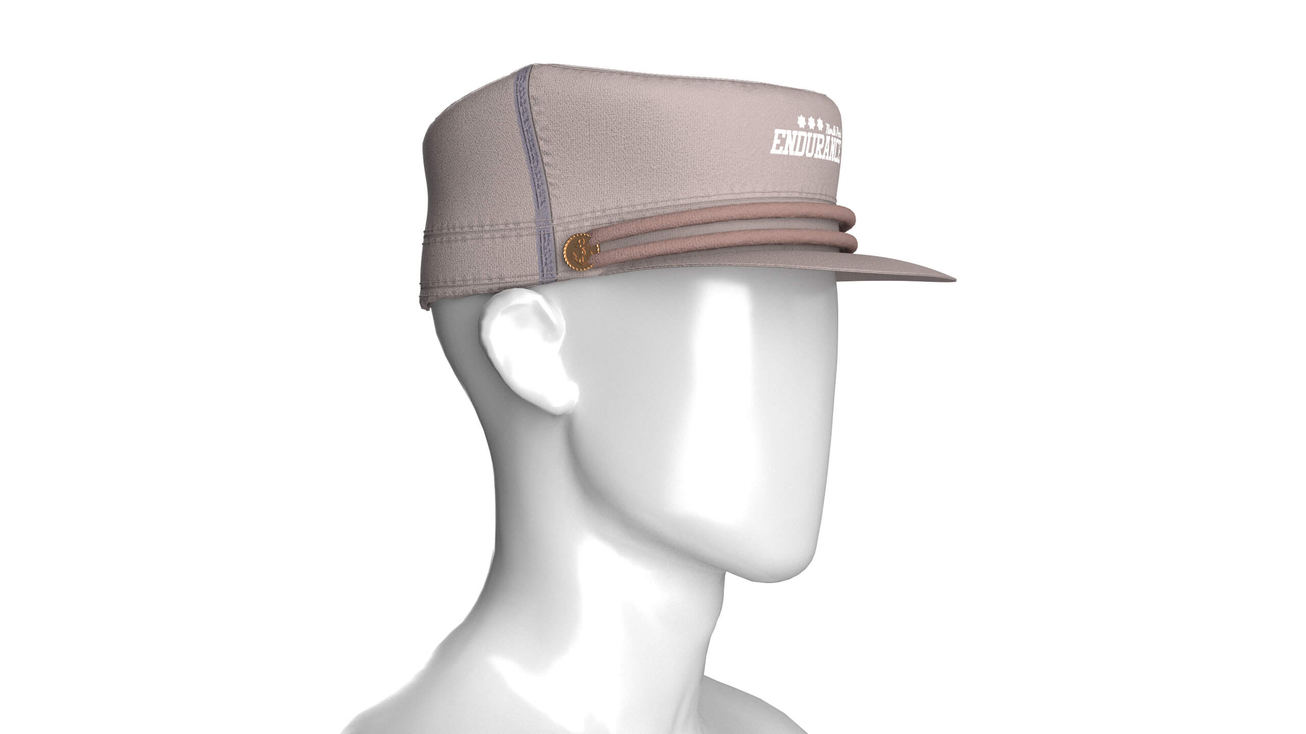 Men Cadet Kepi Cap 3D Model