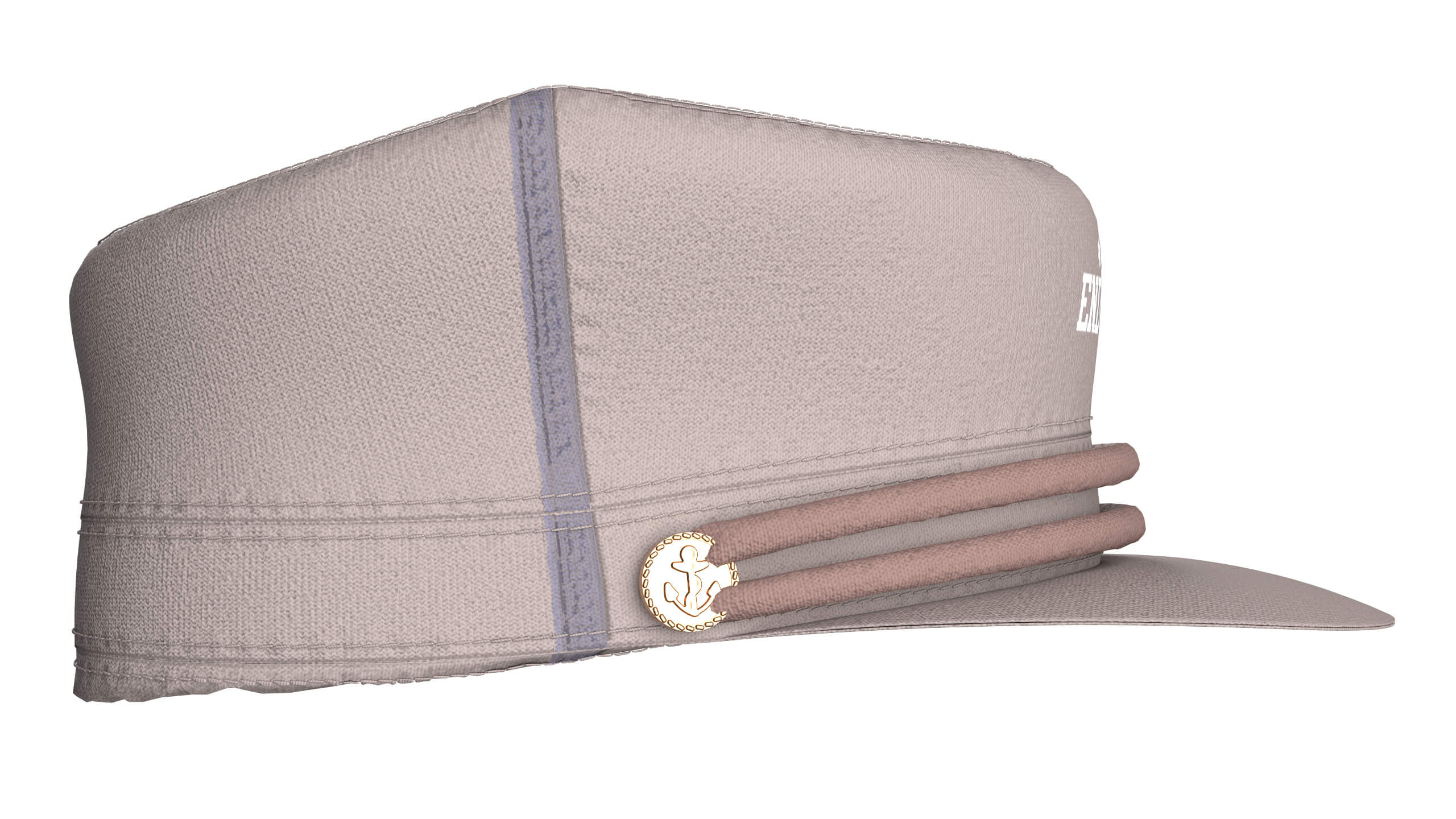 Men Cadet Kepi Cap 3D Model